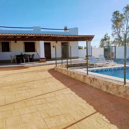 Villa Con Piscina Privada Y Barbacoa En Conil - Es-180-42